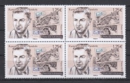 ANDORRA FRANCESA 2015 - RAMON D´ARENY PLANDOLIT - BLOQUE DE 4 - Unused Stamps