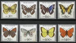 ALLEMAGNE: Papillons (Yvert N° 1344/51) Neuf Sans Charniere (MNH) - Butterflies