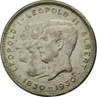 Monnaie, Belgique, 10 Francs-10 Frank, Deux / Twee Belgas, 1930, TTB, Nickel - 10 Frank & 2 Belgas