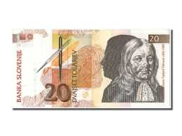 Billet, Slovénie, 20 Tolarjev, 1992, 1992-01-15, SUP+ - Slovenia