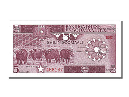 Billet, Somalie, 5 Shilin = 5 Shillings, 1986, NEUF - Somalia