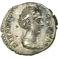 Monnaie, Faustine I, Denier, Roma, TTB+, Argent - Les Antonins (96 à 192)