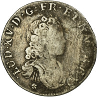 Monnaie, France, Louis XV, 1/10 Écu Vertugadin, 12 Sols, 1/10 ECU, 1716, Lille - 1715-1774 Louis  XV The Well-Beloved