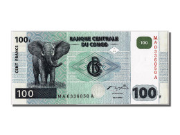 Billet, Congo Democratic Republic, 100 Francs, 2000, 2000-01-04, NEUF - République Démocratique Du Congo & Zaïre