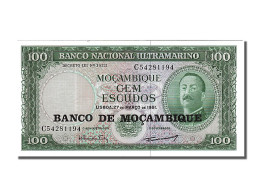 Billet, Mozambique, 100 Escudos, 1961, 1961-03-27, KM:117a, NEUF - Mozambico