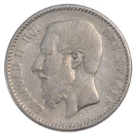 Monnaie, Belgique, Leopold II, Franc, 1886, TTB, Argent, KM:28.2 - 1 Frank