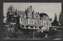 DF / 28 EURE ET LOIR / MONTIGNY-LE-GANNELON / LE CHÂTEAU, FAÇADE SUD - LA TERRASSE / CIRCULÉE EN 1952 - Montigny-le-Gannelon