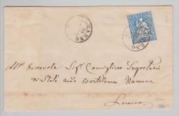 Heimat TI Cevio 186?-05-30 Strahlen-O Strubelbrief N.Locarno - Lettres & Documents