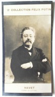 FELIX POTIN,PHOTO IMAGE, HAVET,HOMME DE LETTRES Dimension 4cms X 7.5 Cms - Albums & Catalogues