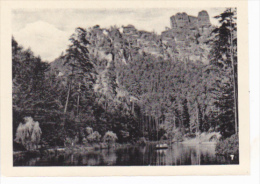 Germany - Basteigebiet - Bastei Gebiet - Amselesee Mit Lokomotive - Photo 65x90mm - Rathen