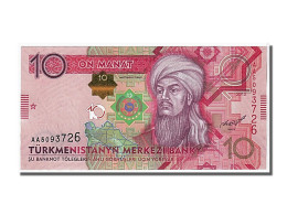 Billet, Turkmenistan, 10 Manat, 2012, KM:24b, NEUF - Turkménistan