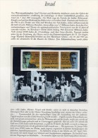 Memory Exposition Trümmer Im Ghetto Widerstand/Holocaust 1983 Israel GBl+Block 24 ** 9€ Warschau Hb History Bloc Bf Asia - Nuevos (sin Tab)