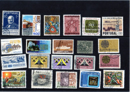 Portogallo - N. 21 Usati Differenti - Collections