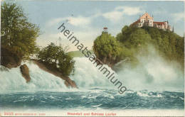 Rheinfall Und Schloss Laufen - Verlag Edition Photoglob Co. Zürich - Autres & Non Classés