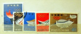 Japon - 1964 Olympic Games - Tokyo, Japan - 5 Stamps - Ete 1964: Tokyo