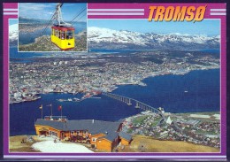 ARCTIC, NORGE/NORWEGEN, NICE Color-Card "TROMSÖ" Unwritten, Look Scan,RARE !! 27.1-14 - Spedizioni Artiche