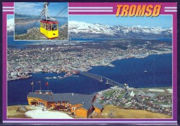 ARCTIC, NORGE/NORWEGEN, NICE Color-Card "TROMSÖ" Unwritten, Look Scan,RARE !! 27.1-14 - Expéditions Arctiques