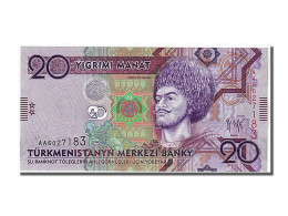 Billet, Turkmenistan, 20 Manat, 2009, NEUF - Turkménistan