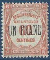 FRANCE NEUF** LUXE Taxe Y&T N°63   Valeur: 85,00 - 1859-1959 Neufs