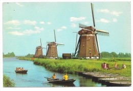 Nederland - LEIDSCHENDAM - Driegang Van De Driemanspolder - Stepwise Pumping Mills - Moulins à Vent - Leidschendam