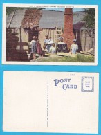 AC - AMERICA ETHNIC POSTCARD - JUST A SMALL FAMILY DOWN IN SUNNY DIXIE - America