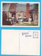 AC - AMERICA ETHNIC POSTCARD - JUST A SMALL FAMILY DOWN IN SUNNY DIXIE - Amérique