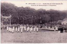 199- ARNAY-le-DUC -Grandes Fêtes Des 14-15-16 Sept. 1912-Festival De Gymnastique à L´Arquebuse-sans éd. - Aignay Le Duc