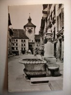 Carte Postale Suisse Solothurn Gurzelngasse Und Bieltor - Andere & Zonder Classificatie