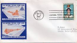 ★ US - 14TH NATIONAL POSTAGE STAMP SHOW  - MERCURY - 1962 (1719) - Etats-Unis