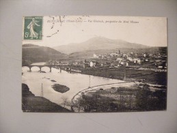 A360.  CPA. 43. RETOURNAC. Vue Générale,perspective Du Mont Miaune.   Beau Plan. Ecrite & Voyagée 1919 - Retournac