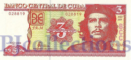 BANCO NACIONAL 3 PESOS 2004 PICK 127a UNC - Cuba