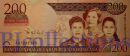 DOMINICAN REPUBLIC 200 PESOS ORO 2007 PICK 178 UNC - República Dominicana