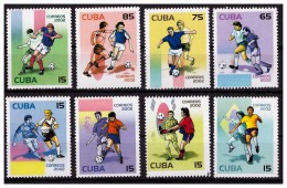 2002  World Cup Football (Soccer) Set Of 8 Values  MNH - Unused Stamps