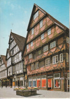 Allemagne - CELLE - Blick In Die Poststrasse  Rechtsvdas 1532 Erbaute Hoppenerhaus - Celle