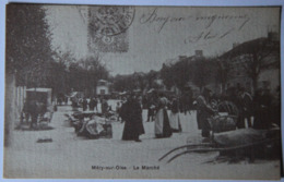 MERY-SUR-OISE (VAL D'OISE), Le Marché, REPRODUCTION - Mery Sur Oise