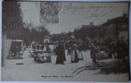 MERY-SUR-OISE (VAL D'OISE), Le Marché, REPRODUCTION - Mery Sur Oise