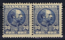 Denmark: Mi Nr 49 I Pair  MNH/** Postfrisch - Unused Stamps