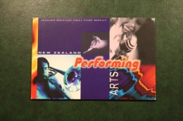 1998 Perfroming Arts Music Prestige BOOKLET  Used / Gestempeld New Zealand / Neu Seeland - Carnets