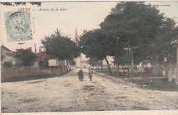 GIVRY (Saône Et Loire) - Avenue De La Gare - Animée - Other & Unclassified