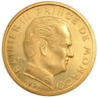 Monnaie, Monaco, 50 Centimes, 1962, SUP+, Cupro-Aluminium, KM:E49, Gadoury:148 - 1960-2001 Nieuwe Frank