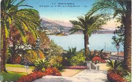 Monte Carlo - Echappée Sur La Mer Vers Roquebrune - Terrassen