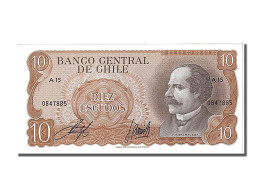 Billet, Chile, 10 Escudos, 1962, NEUF - Cile