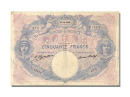 Billet, France, 50 Francs, 50 F 1889-1927 ''Bleu Et Rose'', 1926, 1926-10-30 - 50 F 1889-1927 ''Bleu Et Rose''