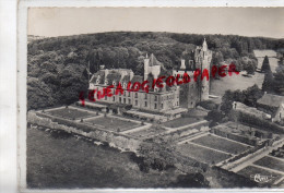 71 - MONTCEAU LES MINES - LE CHATEAU DU PLESSIS   VUE AERIENNE - Montceau Les Mines