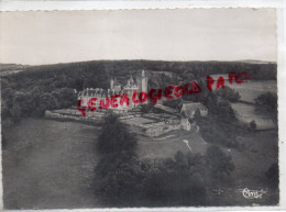 71 - MONTCEAU LES MINES - LE CHATEAU DU PLESSIS   VUE AERIENNE - Montceau Les Mines