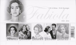 HM Koningin Fabiola In Rouwzegel 2015 - Unused Stamps