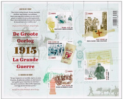 WO1 De Groote Oorlog( Deel 2) Leven Achter Het Front.2015 - Unused Stamps