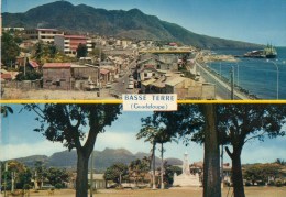 - GUADELOUPE - BASSE TERRE - Vue Générale De La Ville. Le Champ D'Arbaud - Timbre - Scan Verso - - Basse Terre