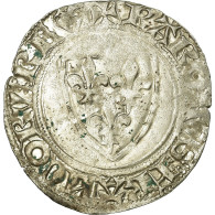 Monnaie, France, Blanc, Sainte-Ménéhould, TTB, Billon, Duplessy:377A - 1380-1422 Charles VI The Beloved