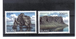 UPU1195  ISLAND  1990  Michl  731/32  Postfrisch ** ZÄHNUNG Siehe ABBILDUNG - Unused Stamps